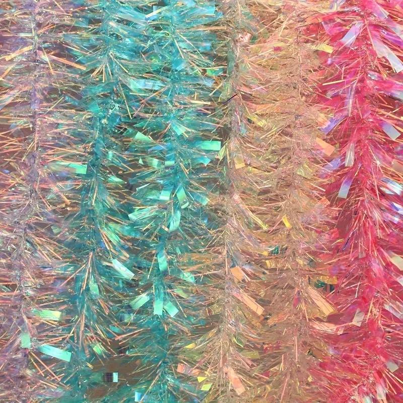 Lichtgroene iriserende hologra - Tinsel Garland Decoration recensie en prijs