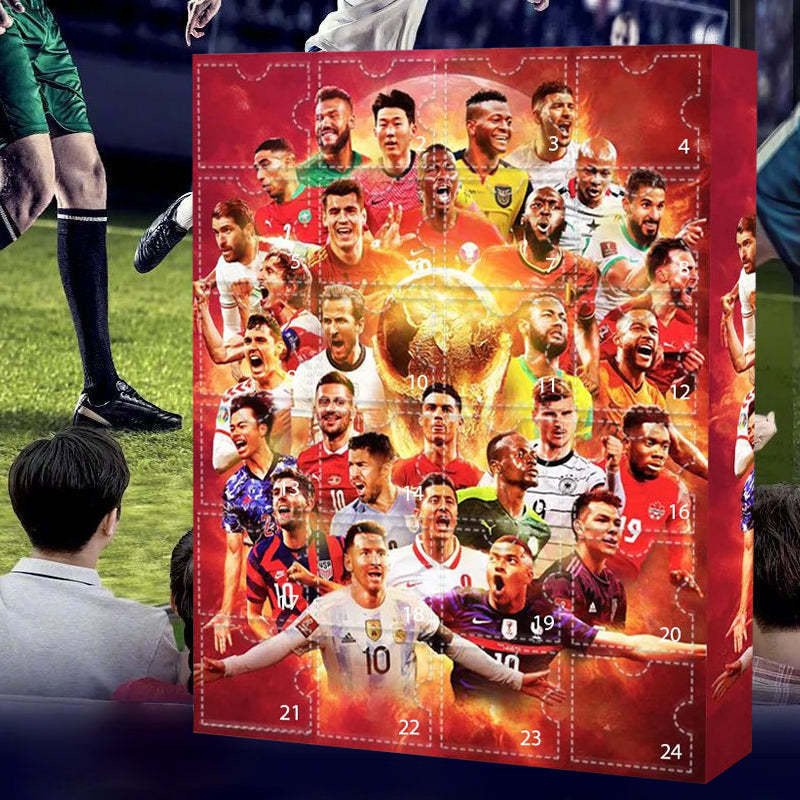 Voetbal 24-daagse adventskalen - Advent Calendar Gift recensie en prijs